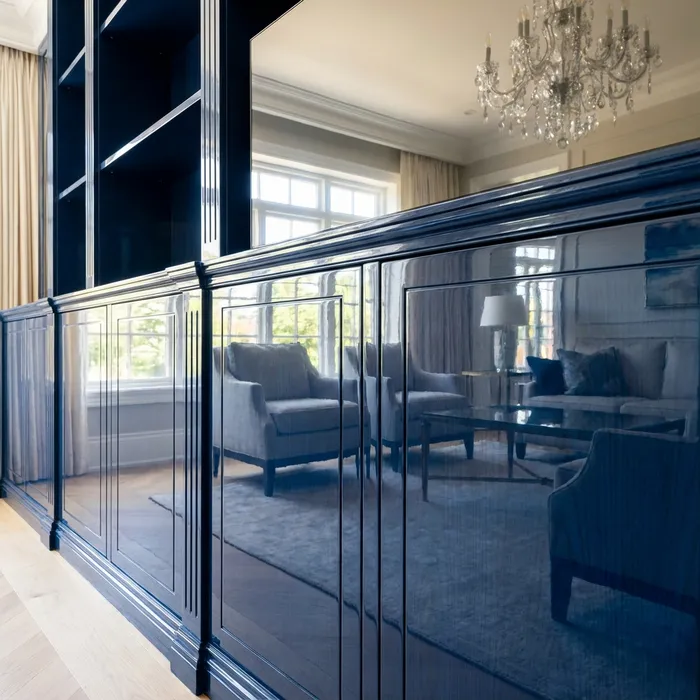High-Gloss Cabinetry – Cabinet Painting project in Chester County by TCM Finishes