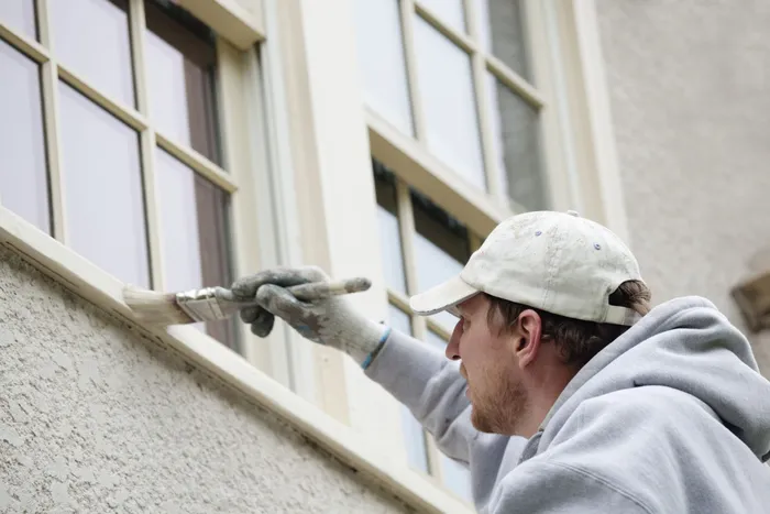 Exterior trim painting and restoration in Downingtown PA