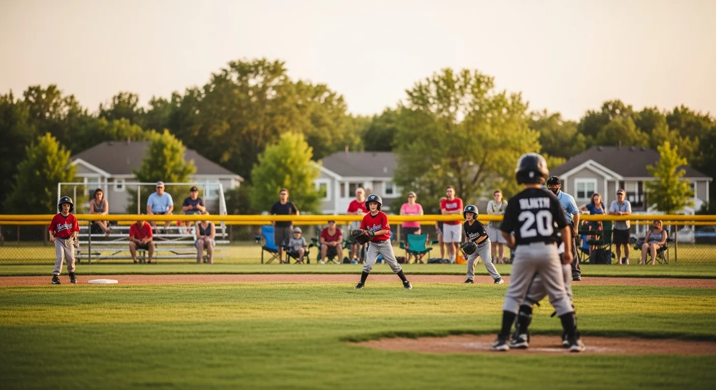 Lionville Little League game in Uwchlan Township, PA — a community TCM Finishes is proud to serve